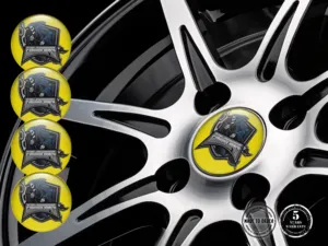 Wheel Badge Tuning Radiant Racing Grid